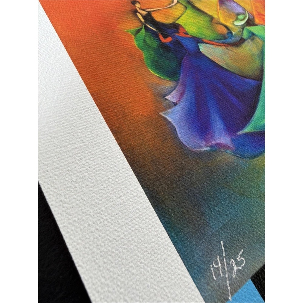 Danny Broadway Original Print "The Circle Unbroken" Legacy Blues 14/25 Signed - Picture 8 of 12